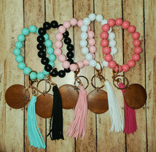 Load image into Gallery viewer, Keychain Wristlets - engravable