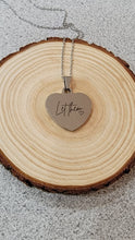 Load image into Gallery viewer, Heart Necklace-Silver
