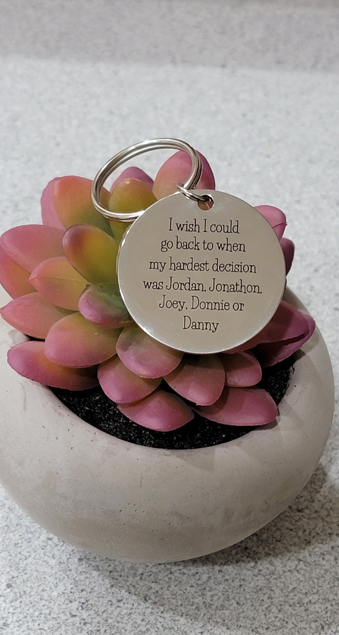 NKOTB Keychain