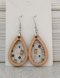 Coffee Earrings