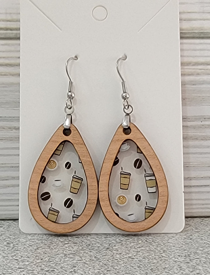 Coffee Earrings