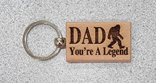 Load image into Gallery viewer, Wood Rectangle keychain
