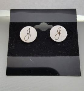 Personalized Stainless Steel Stud Earrings