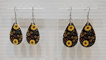 Load image into Gallery viewer, Fall Sunflower Earrings

