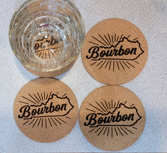 Bourbon Coasters