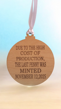 Load image into Gallery viewer, Penny Keepsake Ornament
