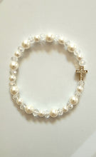 Load image into Gallery viewer, Faith &amp; Grace Cross Bead Bracelet
