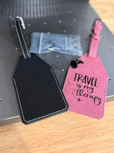 Load image into Gallery viewer, Leatherette Luggage Tags PRE-ORDER
