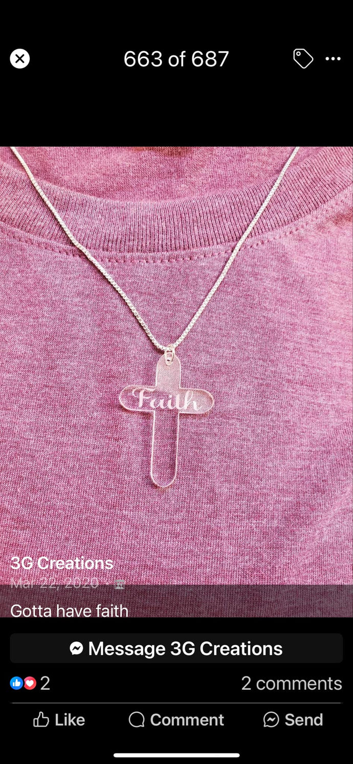 Cross necklaces