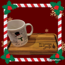 Load image into Gallery viewer, Milk &amp; Cookies for Santa Tray
