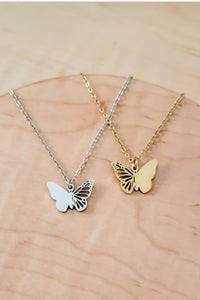 Filigree Butterfly Necklace