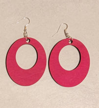 Load image into Gallery viewer, Large Oval Hoop Earrings
