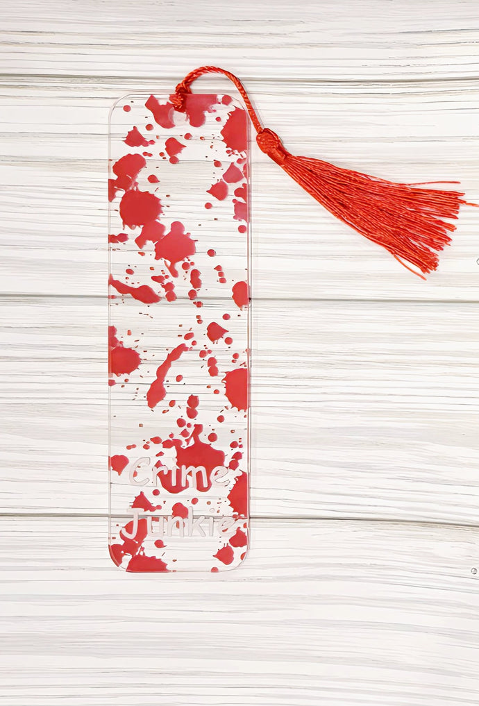 Crime Junkie Bookmark