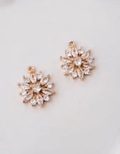 Load image into Gallery viewer, Sunflower Huggie Earrings
