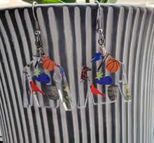 Load image into Gallery viewer, Ky Icon Jockey Silk Earrings
