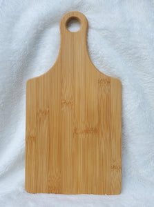 Wine Bottle Shaped Cutting Board Engravable