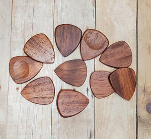 Guitar Picks - Wooden - Engravable