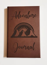 Load image into Gallery viewer, Leatherette Journal - Engravable - Dark Brown
