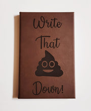 Load image into Gallery viewer, Leatherette Journal - Engravable - Dark Brown
