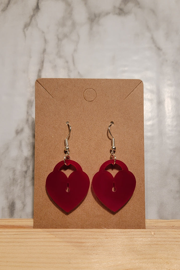 Heart Locket Earrings
