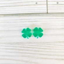Load image into Gallery viewer, Four Leaf Clover Stud Earrings
