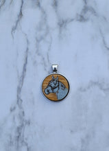 Load image into Gallery viewer, Painted Pendant Necklace
