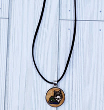 Load image into Gallery viewer, Painted Pendant Necklace
