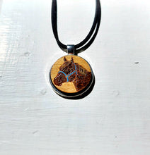 Load image into Gallery viewer, Painted Pendant Necklace
