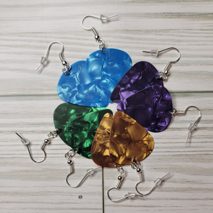 Guitar Pick Earrings