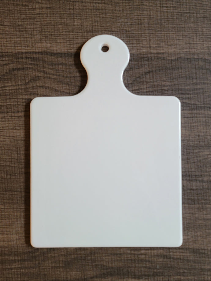 Square Paddle Ceramic Trivet/Wall Decor