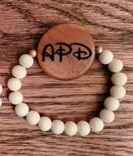 Load image into Gallery viewer, Ivory bead bracelet - engravable
