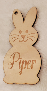 Bunny Gift Tag - Personalized